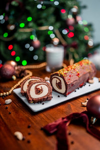 Bûche de Noël Rawesome